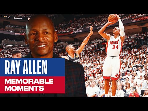 NBA Hall Of Famer Ray Allen REACTS To His Most Memorable Moments