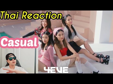 Thai music reaction :Korean reacts to 4EVE - CASUAL (Prod. by BenLUSS) - Summer Video