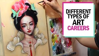 DIFFERENT TYPES OF ART CAREERS 🎨 Studio Sessions Ep. 8