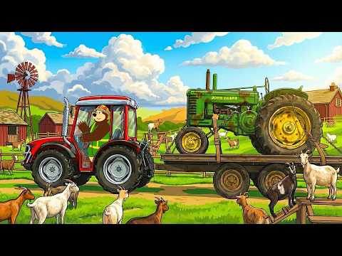 Antonio Carraro TRX 5800 vs. Rusty Tractors 🚜💪 Barn Find Transport Challenge | The Bear’s Farm