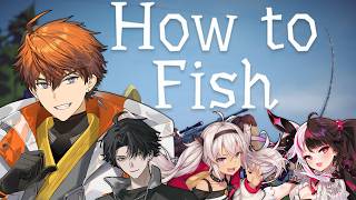 【How to Fish】激しめの魚釣りWith夜見さん 、魔使さん、大地【北見遊征/にじさんじ】