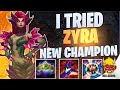 WILD RIFT | I Tried The NEW Champion Zyra | Challenger Zyra Gameplay | Guide & Build