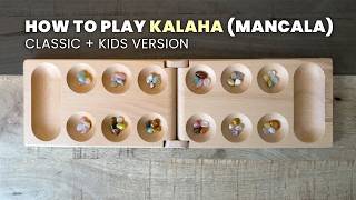 How to Play Kalaha / Mancala | Classic & Kids Version (Avalanche)