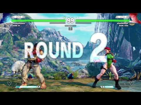 【STREET FIGHTER 5/V 1080p】Daigo Umehara(RYU) VS steelmikan(CAMMY)