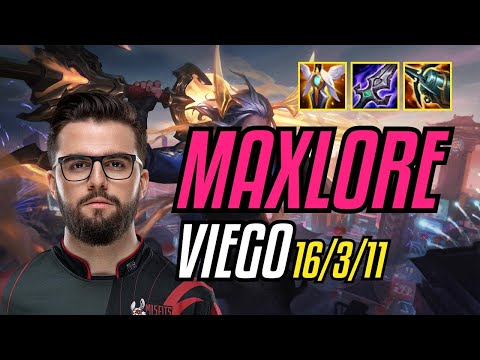 MAXLORE - VIEGO vs RUMBLE JUNGLE - EUW GRANDMASTER - PATCH 11.8