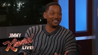 Will Smith on Son Jaden Wearing Batman Suit at Prom