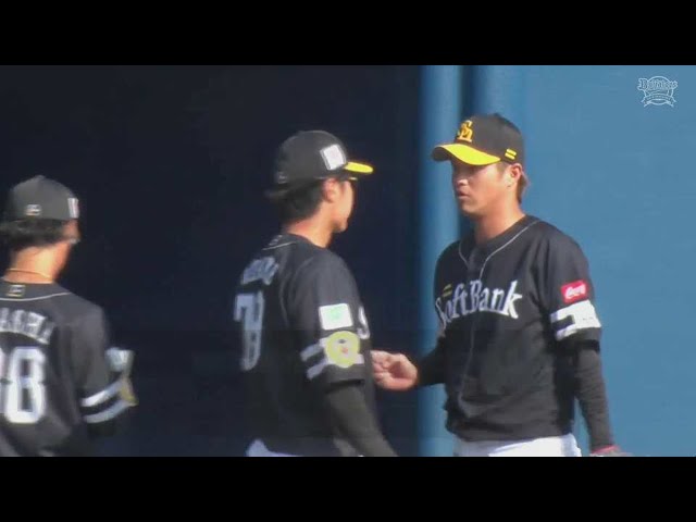 【ファーム】テンポの良さが光る!! ホークス・甲斐野央 2奪三振を含む3者凡退の好投!!  2023年4月28日 オリックス・バファローズ 対 福岡ソフトバンクホークス