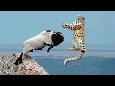 , title : '¡Este  Leopardo De Las Nieves Se Metió Con La Cabra Equivocado!'