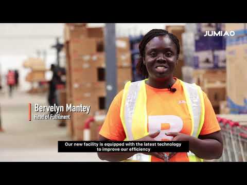 Jumia #Ghana launched its new warehouse! 🎉