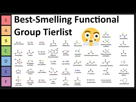 Which Functional Groups are the Best Smelling?