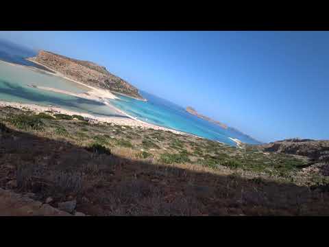 Walk on Balos Beach - Crete - Greece 🇬🇷