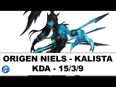 Origen Niels XD(Zvenillan) - Kalista vs Ezreal - EUW SoloQ