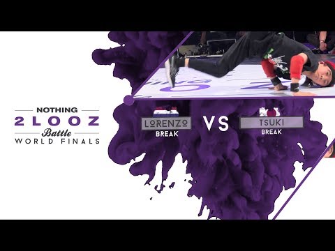 NOTHING2LOOZ WORLD FINALS 2018 - KIDS CYPHER FINAL - LORENZO vs TSUKI