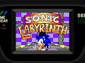 Intro Demo Sonic Labyrinth World Game Gear