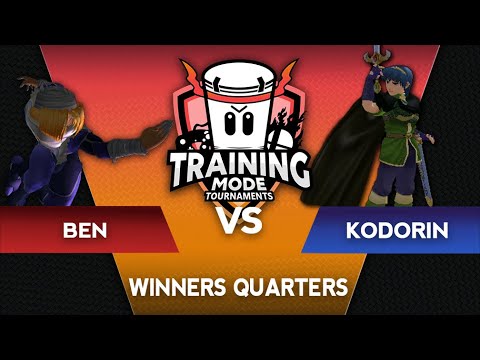 Training Mode Tournaments #6 Kodorin (Marth) vs. Ben (Sheik)- SSBM Winners Quarters- Melee