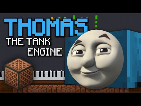 SepthGear - Thomas The Tank Engine Theme - Minecraft Note Block Command Block Cover