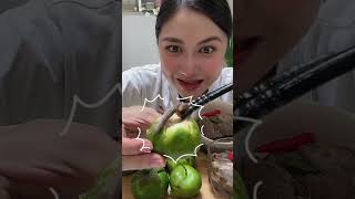 Mukbang trái bần #food #chebietnauan #chenauan #monanngonmoingay #amthuc#mukbang #asmr #fruit#anngon