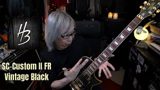 Video thumbnail for Black Beauty!! The Harley Benton SC Custom II FR Vintage Black by Jon is just TOO LouD!!