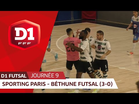 J9 : Sporting Paris Futsal - Béthune Futsal (3-0)