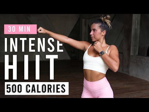 30 Min Intense HIIT Workout For Fat Burn & Cardio | Burn 500 Calories | At Home | No Equipment