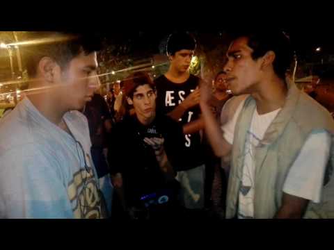 CHOQUE vs NINO - BATALLA DE RAP EN PARQUE KENNEDY