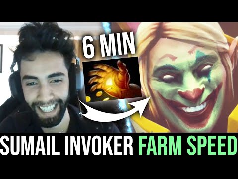 6 min Midas — Nigma.Sumail Invoker FARM SPEED