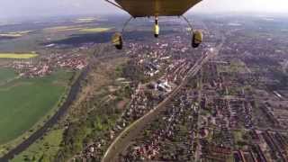 preview picture of video 'Schkopau - Merseburg - Leuna aus der Luft [HD]'