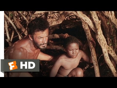 The Naked Prey (7/9) Movie CLIP - Foreign Intruders (1966) HD