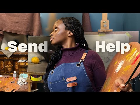 I Finished All My Art Assignments (IN ONE WEEKEND)