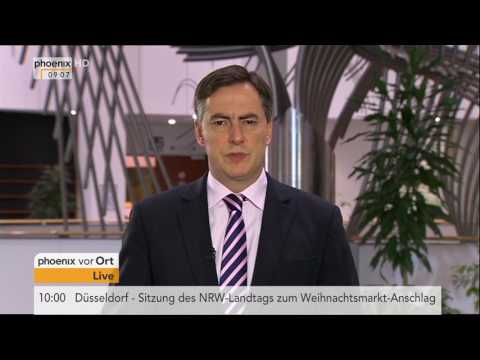 Kanzlerkandidat der SPD steht fest: David McAllister im Tagesgespräch am 25.01.2017