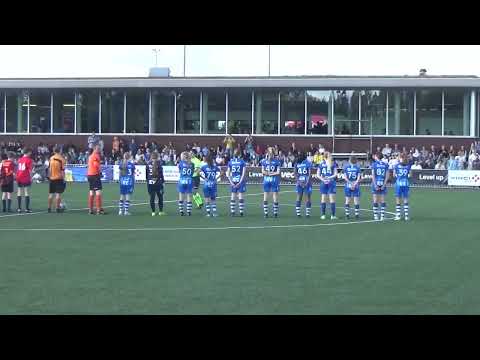 Opkomst demonstratiewedstrijd KDB Cup KVE Drongen (jongens U15) - KAA Gent Ladies WU16