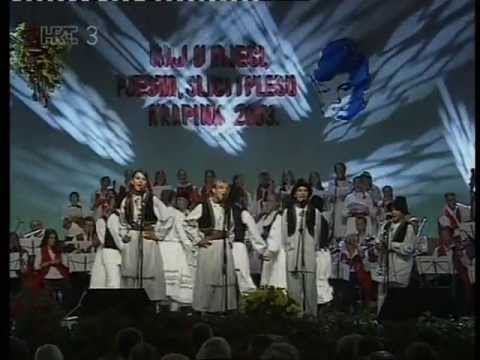 01 Kaj u pjesmi plesu .. Krapina 2003 Hrvatski Djecji festival