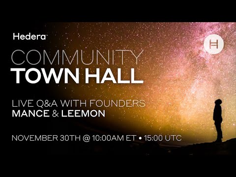 Hedera Community Town Hall | November 2021