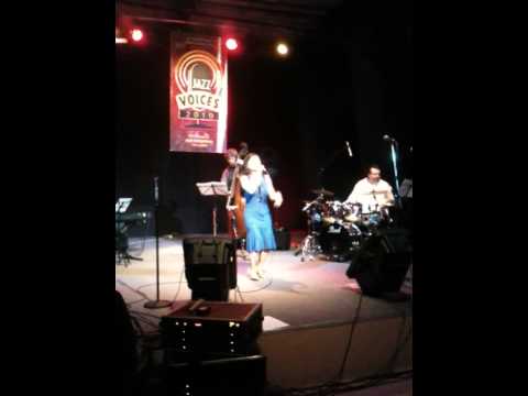 Yuko Kimura in Jazz voice 2010 in Klaipeda, Lithuania