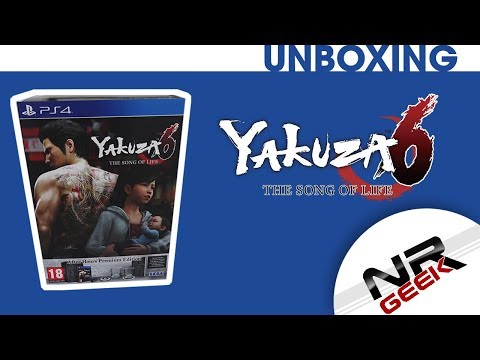 Yakuza 6 - Song Of Life - After Hours Premium Edition - Unboxing
