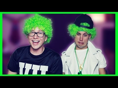 酔っぱらいのセント・パトリックス・デイ・チャレンジ（ft. Sawyer Hartman）｜タイラー・オークリー (Drunk St. Patrick's Day Challenge (ft. Sawyer Hartman) | Tyler Oakley)