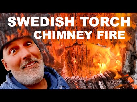 How to make a SWEDISH TORCH CHIMNEY FIRE