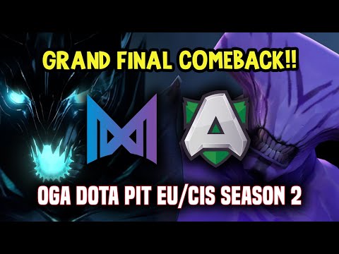 GRAND FINAL COMEBACK!! NIGMA VS ALLIANCE - OGA DOTAPIT SEASON 2