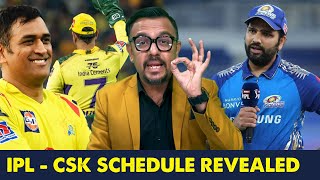 IPL - CSK SCHEDULE REVEALED | RK Gamesbond