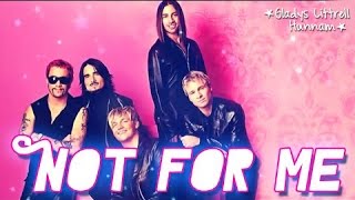 Not for me- Backstreet boys (Subtitulos en español)