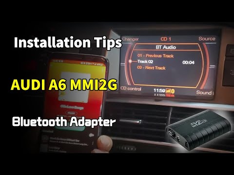 Audi A6 MMI 2G bluetooth !! Installation tips