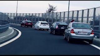 Cztery generacje Toyoty Prius w Warszawie