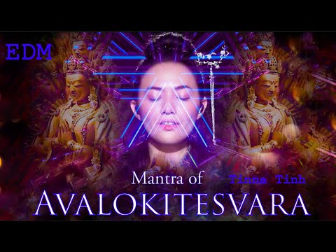 Mantra of compassion - Namo Ratna- NO ADS in video (Avalokitesvara) 慈悲咒 -EDM version - Tinna Tinh