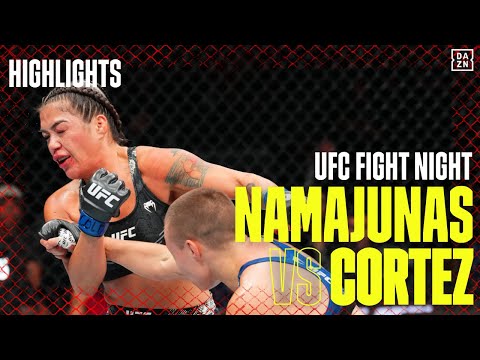 Rose Namajunas vs Tracy Cortez | UFC Fight Night | Highlights