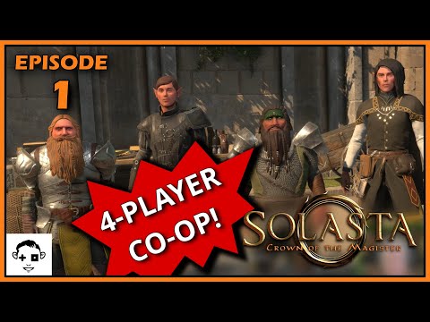Let's CO-OP Solasta: Crown of the Magister | Episode 01 | The Call to Adventure
