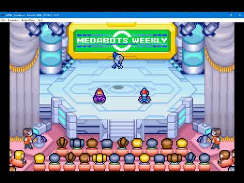 Let's play Medabots: Rokusho (2003, GBA)