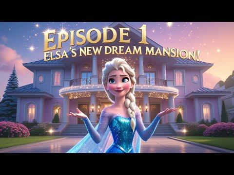 “Disney Princess Elsa Explores Her Fancy New Mansion | Kids Song Story”