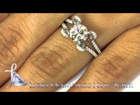 ER-0135 - 1.73 Carat K-SI1 Certified Natural Round Diamond Engagement Ring 18k White Gold