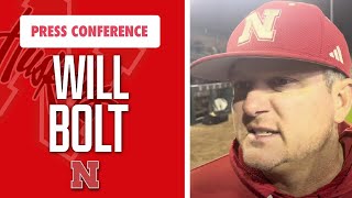 Nebraska baseball HC Will Bolt talks 6-3 series-opening win over Maryland I Nebraska Huskers I GBR