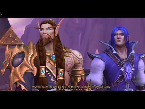 World Of Warcraft Dragonflight: Ebyssian's Ascension In Game Cinematic